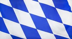 Bavaria Flag Real Fabric
