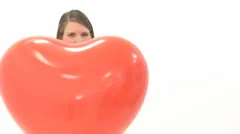 Woman Lets Heart Fly Away