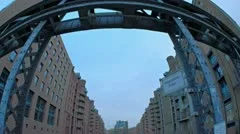 Fisheye Timelapse Speicherstadt Hamburg
