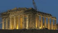 Timelapse Parthenon Acropolis