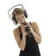 Woman With Headphones