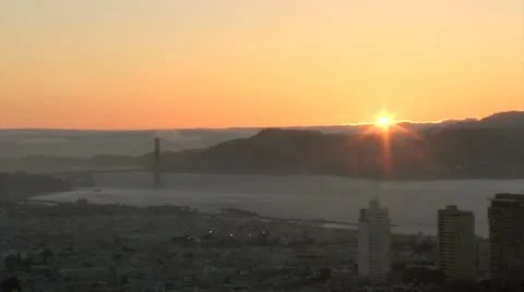 Sunset San Francisco Bay Timelapse