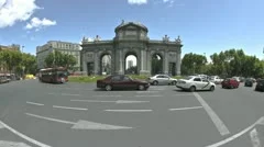 Time Lapse Roundabout Madrid