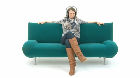 Relaxing On The Couch With Music