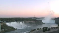 Niagara Falls At Sunrise