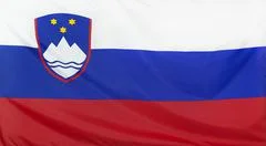 Slovenia Flag Real Fabric
