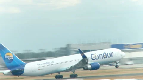 Take-Off Of An Airplane