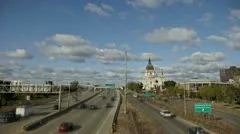 Timelapse Traffic On Highway I94