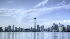 Timelapse Toronto Skyline Hdr