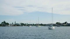 Coastal Homesand  Boats