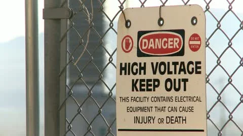 Danger Warning Sign