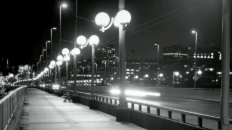 Traffic On Bridge