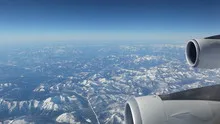 Aerial plane view