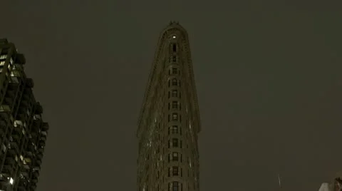 Timelapse Crossing At Flatiron Building