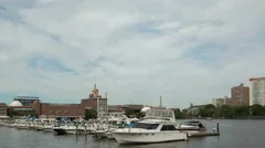 Time Lapse Boston Cambridge Marina