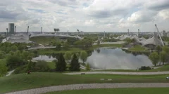 4K Time Lapse Olympic Stadium Munich