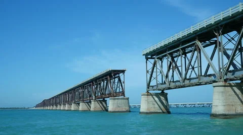 Historic Broken Railroad Bridge