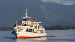 Tourist Cruiseship On Chiemsee