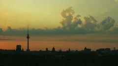 Sunrise Berlin Skyline