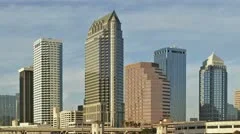 Timelapse Tampa Sunset Skyline