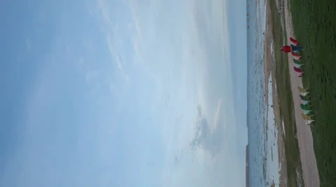 Time Lapse St Ignace Twilight Vertical
