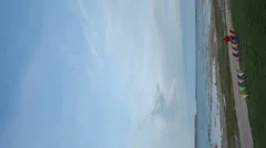 Time Lapse St Ignace Twilight Vertical