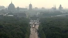 Aerial Berlin Cityscape
