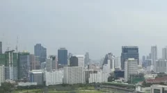 Timelapse Bangkok Hit By Storm