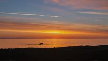 Time lapse Sunrise Lake Hurton