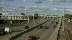 Timelapse Traffic On Highway I94