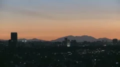 Los Angeles Skyline Sunrise