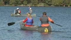 Boating On A Lake