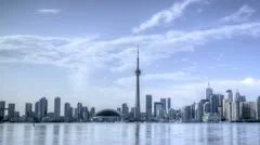 Timelapse Toronto Skyline Hdr