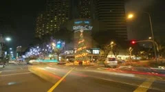 Streetcrossing Raffles City Zoom-In
