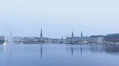 Sunset Hamburg Alster
