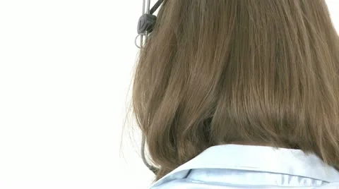 Close Up Smiling Call Center Worker