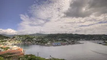 St Georges Bay in Grenada HDR