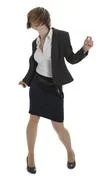 Young Woman In Business Dress