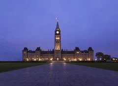 Ottawa Parliament Twilight
