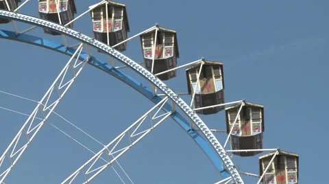 Close-Up Of The Big Ferry Wheel