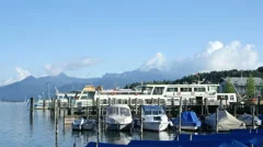 4K Uhd Timelapse Boats At Jetty Landscape