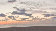 Miami Beach sunrise timelapse