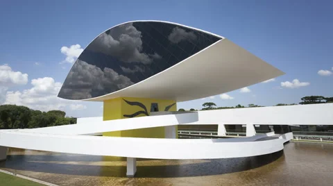 Time Lapse Niemeyer Museum Curitiba