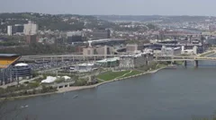Pittsburgh Skyline Timelapse Zoom Out