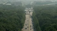 Aerial Berlin Cityscape
