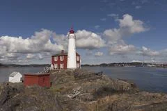 Fisgard Lighthouse On Vancouver Island