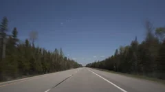4K Hyperlapse Time Lapse Highway Zoom