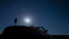 4K Time Lapse Convertible Sun Rising