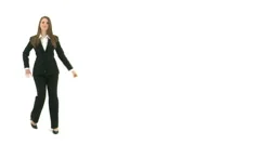 Woman Pointing At Copyspace