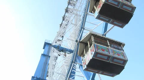 Close-Up Of The Big Ferry Wheel